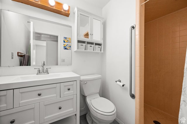 1609 E Sego Lily Dr, Sandy, UT 84092 - bathroom with a tile shower and vanity
