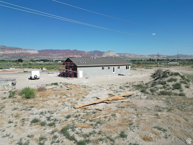 655 S Black Knoll Rd, Sigurd, UT 84657 - exterior space featuring a mountain view