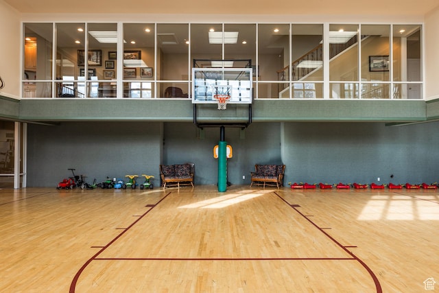 1781 Lorien Dr, Bountiful, UT 84010 - view of basketball court