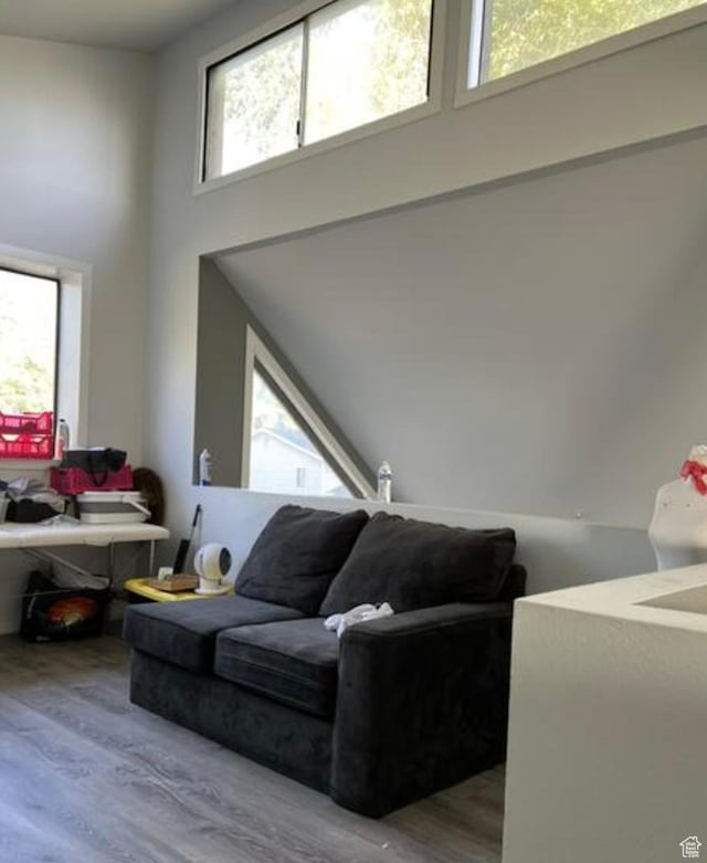 2267 W 4240 S, Taylorsville, UT 84129 - living room featuring wood finished floors