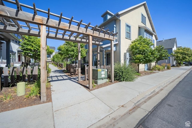 862 W Capraia Ct, Midvale, UT 84047 - view of patio / terrace featuring a pergola