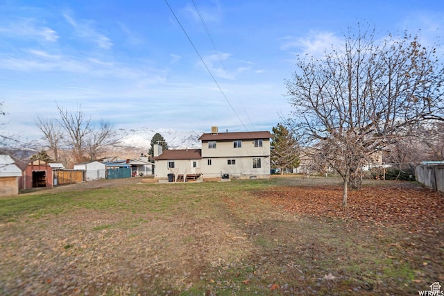 663 N 550 W, Orem, UT 84057 - back of property with a chimney
