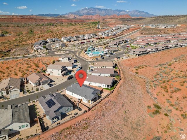 974 N Pleasant Valley Ln, Washington, UT 84780 - view of property location with a mountainous background and nearby suburban area