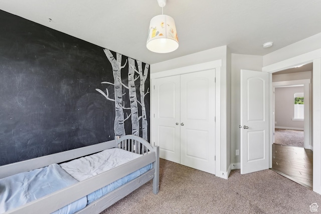 631 S Falkirk Rd, Heber City, UT 84032 - carpeted bedroom with a closet and baseboards