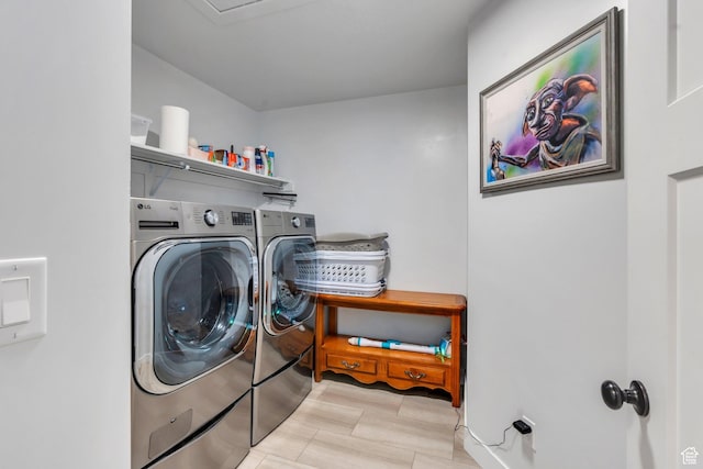 131 N Desert Sage Dr, Saratoga Springs, UT 84045 - laundry area with separate washer and dryer