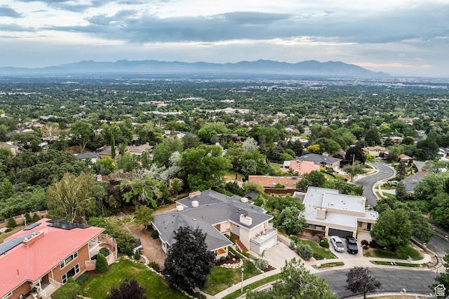 2722 E Eagle Way, Salt Lake City, UT 84108 - aerial view of residential area featuring a mountain backdrop