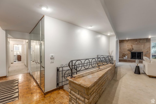 2722 E Eagle Way, Salt Lake City, UT 84108 - corridor with recessed lighting
