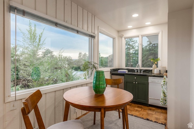 2722 E Eagle Way, Salt Lake City, UT 84108 - dining space featuring healthy amount of natural light and recessed lighting