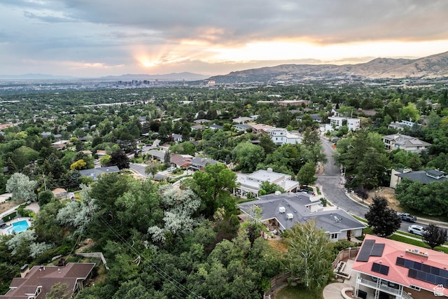 2722 E Eagle Way, Salt Lake City, UT 84108 - drone / aerial view of a mountainous background