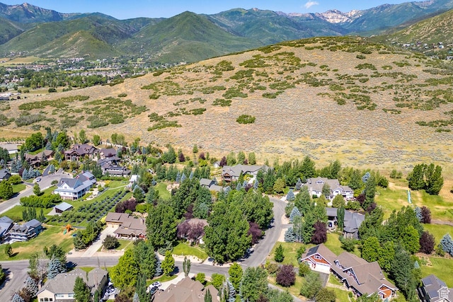 1307 N Dutch Highland Dr, Midway, UT 84049 - aerial perspective of suburban area with a mountainous background