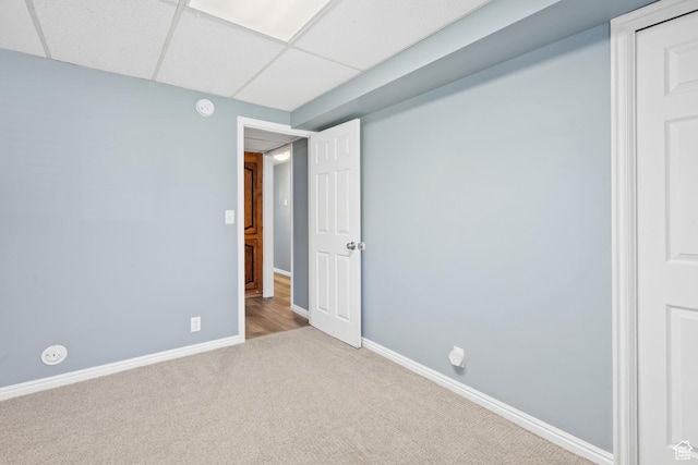 1410 S 50 W, Farmington, UT 84025 - unfurnished bedroom with carpet flooring and a paneled ceiling