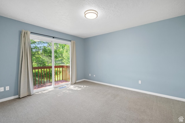 1410 S 50 W, Farmington, UT 84025 - carpeted empty room featuring a textured ceiling and baseboards