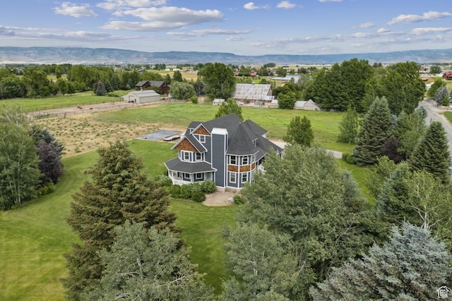 3136 W 2400th St S, Charleston, UT 84032 - view from above of property with a mountainous background