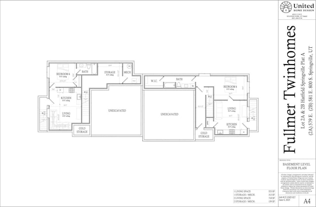 579 E 800 S, Springville, UT 84663 - view of property floor plan