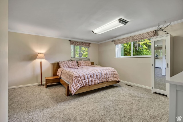 1261 E Sandra Cir, Murray, UT 84121 - carpeted bedroom featuring ornamental molding