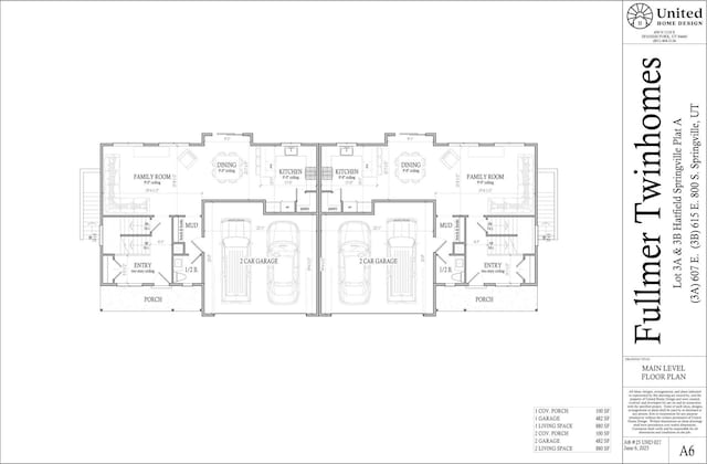 629 E 800 S, Springville, UT 84663 - view of property floor plan