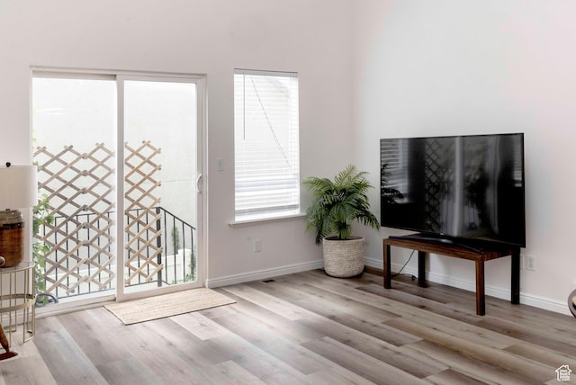 3482 W Plymouth Rock Cv, Lehi, UT 84043 - doorway with wood finished floors