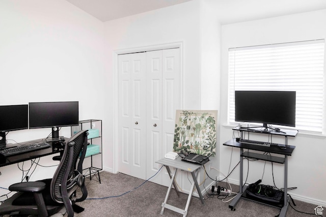 3482 W Plymouth Rock Cv, Lehi, UT 84043 - carpeted home office with baseboards