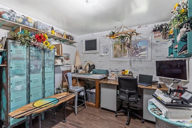 158 N 800 E, Brigham City, UT 84302 - home office with wood finished floors