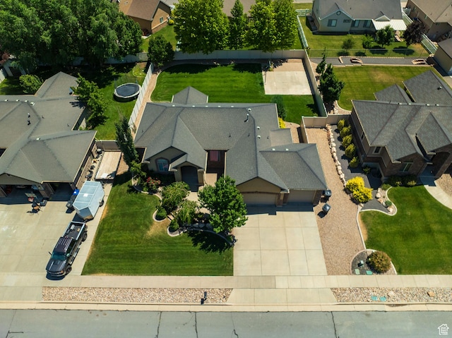 7496 S 1740 E, South Weber, UT 84405 - aerial perspective of suburban area