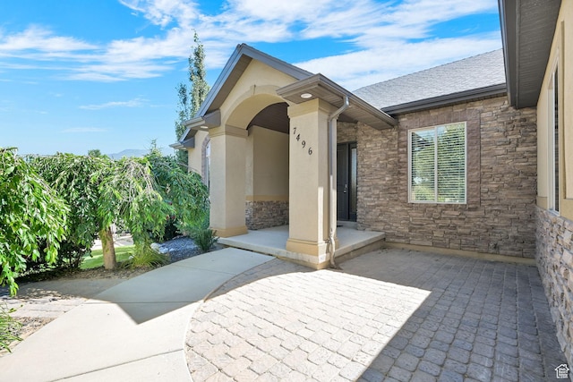 7496 S 1740 E, South Weber, UT 84405 - view of patio / terrace