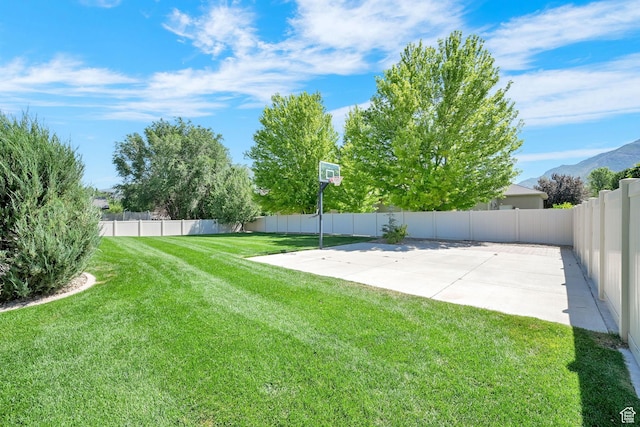 7496 S 1740 E, South Weber, UT 84405 - fenced backyard featuring a mountain view