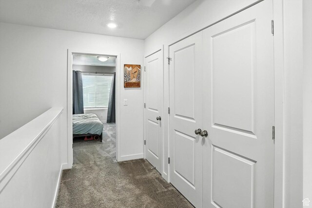 3724 W Soft Whisper Way, Herriman, UT 84096 - hall with dark colored carpet