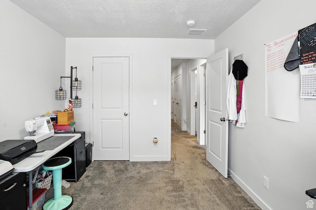 3724 W Soft Whisper Way, Herriman, UT 84096 - carpeted bedroom with a textured ceiling and baseboards