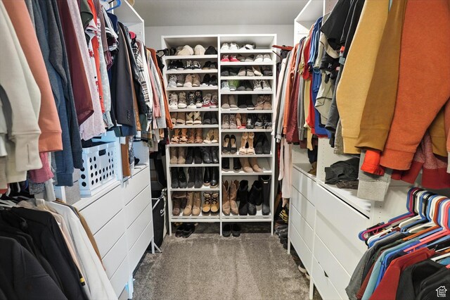 3724 W Soft Whisper Way, Herriman, UT 84096 - walk in closet with carpet floors