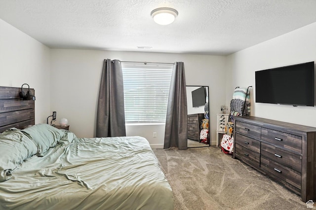 3724 W Soft Whisper Way, Herriman, UT 84096 - bedroom featuring light colored carpet and a textured ceiling