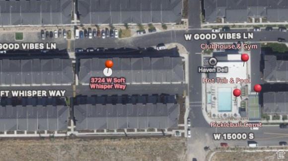 3724 W Soft Whisper Way, Herriman, UT 84096 - map / location