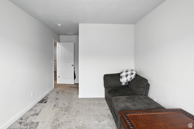 3724 W Soft Whisper Way, Herriman, UT 84096 - sitting room featuring carpet flooring and a textured ceiling