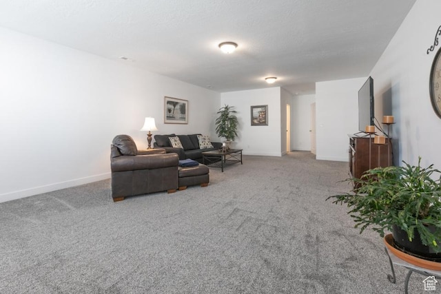 11709 S 2610 W, Riverton, UT 84065 - living area featuring carpet and baseboards