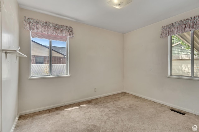 5764 S Hansen Cir E, Murray, UT 84107 - spare room featuring carpet flooring and baseboards