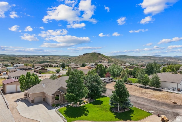 294 W Willow Ct Unit 12, Francis, UT 84036 - aerial view of residential area featuring a mountainous background