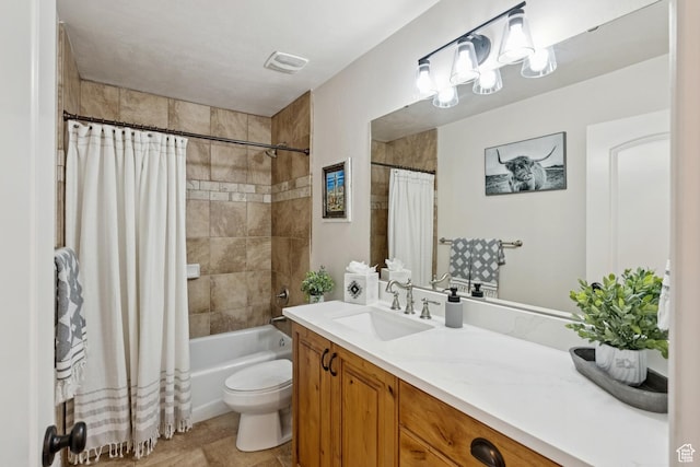 294 W Willow Ct Unit 12, Francis, UT 84036 - bathroom featuring vanity and shower / tub combo with curtain
