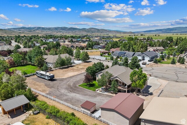 294 W Willow Ct Unit 12, Francis, UT 84036 - aerial view of residential area with a mountain backdrop