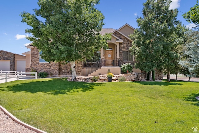 294 W Willow Ct Unit 12, Francis, UT 84036 - view of property hidden behind natural elements with stone siding and stucco siding