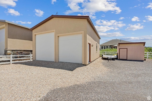 294 W Willow Ct Unit 12, Francis, UT 84036 - view of detached garage