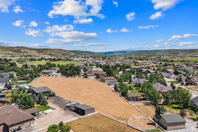 294 W Willow Ct Unit 12, Francis, UT 84036 - aerial view of residential area with mountains
