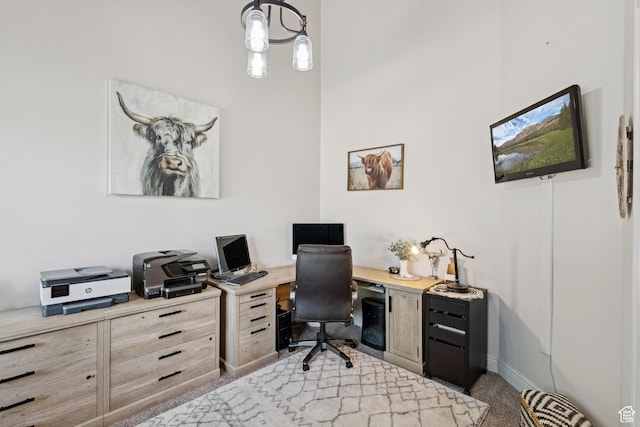 294 W Willow Ct Unit 12, Francis, UT 84036 - office with carpet and baseboards
