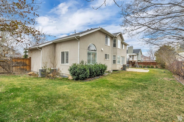 1885 E 10225 S, Sandy, UT 84092 - back of property featuring a patio and stucco siding