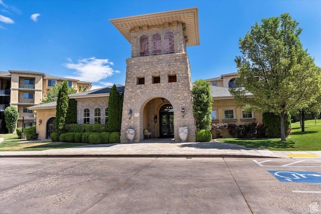 983 W 1055 N Unit 816, Orem, UT 84057 - view of front of property featuring stone siding and french doors
