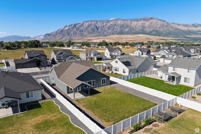 3105 W 3150 N, Plain City, UT 84404 - aerial view of residential area featuring a mountain backdrop