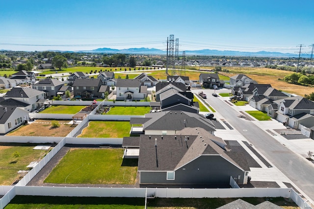 3105 W 3150 N, Plain City, UT 84404 - aerial view of residential area featuring a mountain backdrop