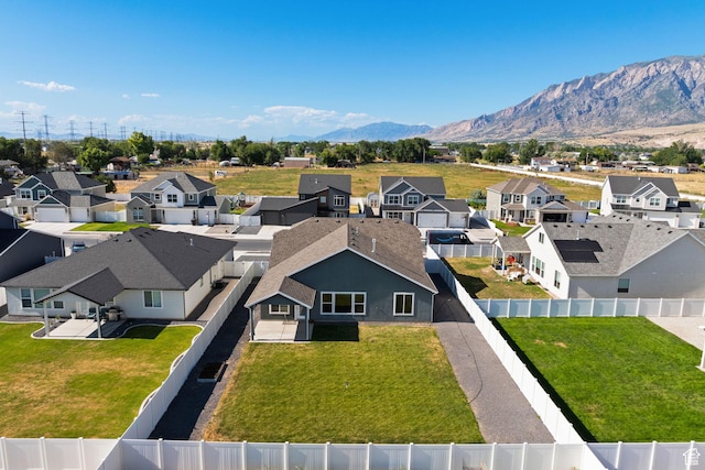 3105 W 3150 N, Plain City, UT 84404 - aerial perspective of suburban area with a mountainous background