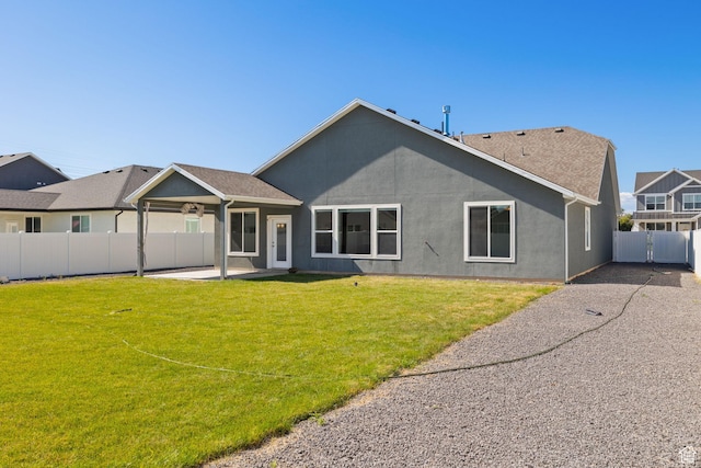 3105 W 3150 N, Plain City, UT 84404 - back of property featuring a patio area and stucco siding