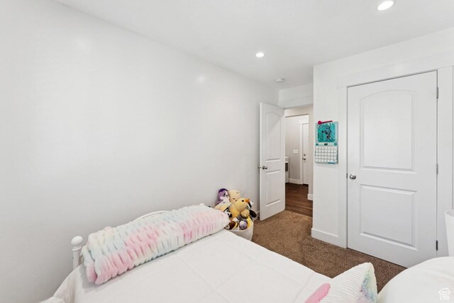 422 W 390 S, Spanish Fork, UT 84660 - bedroom featuring carpet floors and recessed lighting