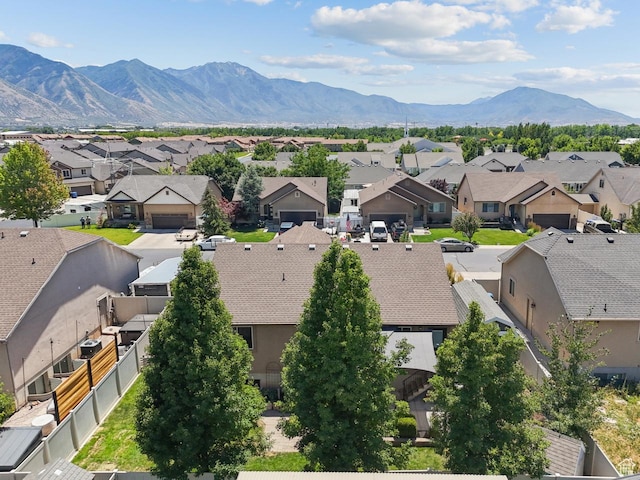 422 W 390 S, Spanish Fork, UT 84660 - aerial view of residential area featuring a mountain backdrop