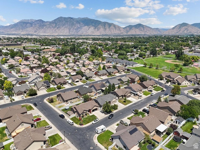 422 W 390 S, Spanish Fork, UT 84660 - aerial view of residential area featuring mountains